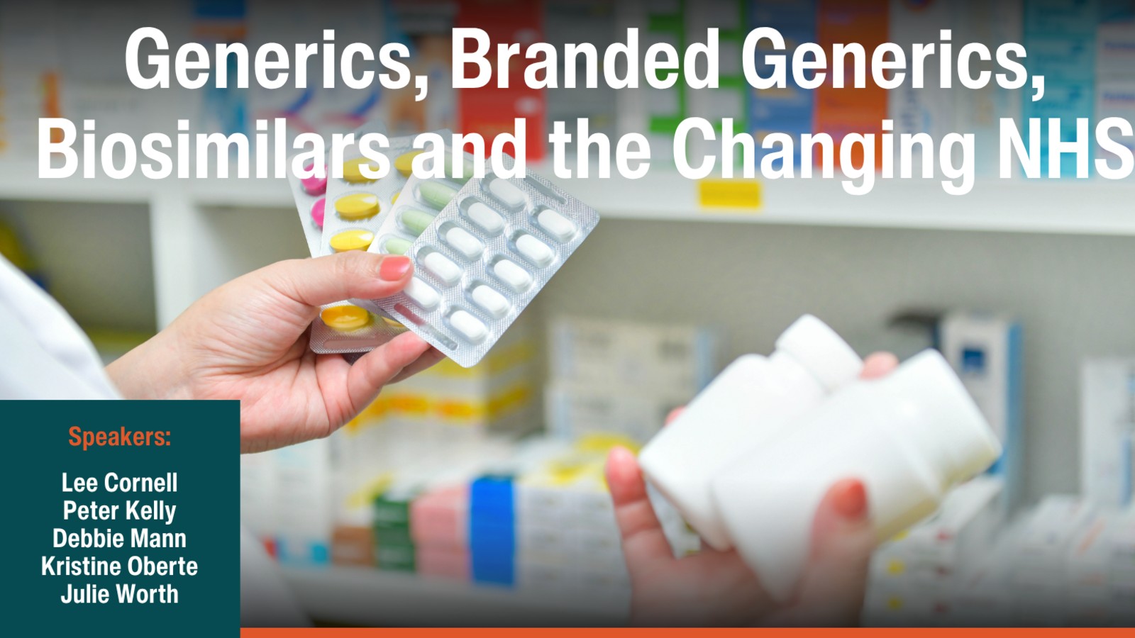 Generics, Branded Generics, Biosimilars and the Changing NHS