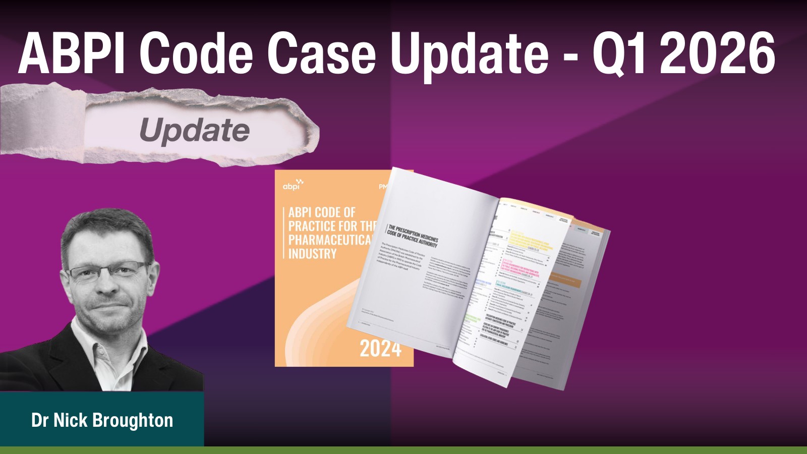 ABPI Code Case Update - Q1 2026 