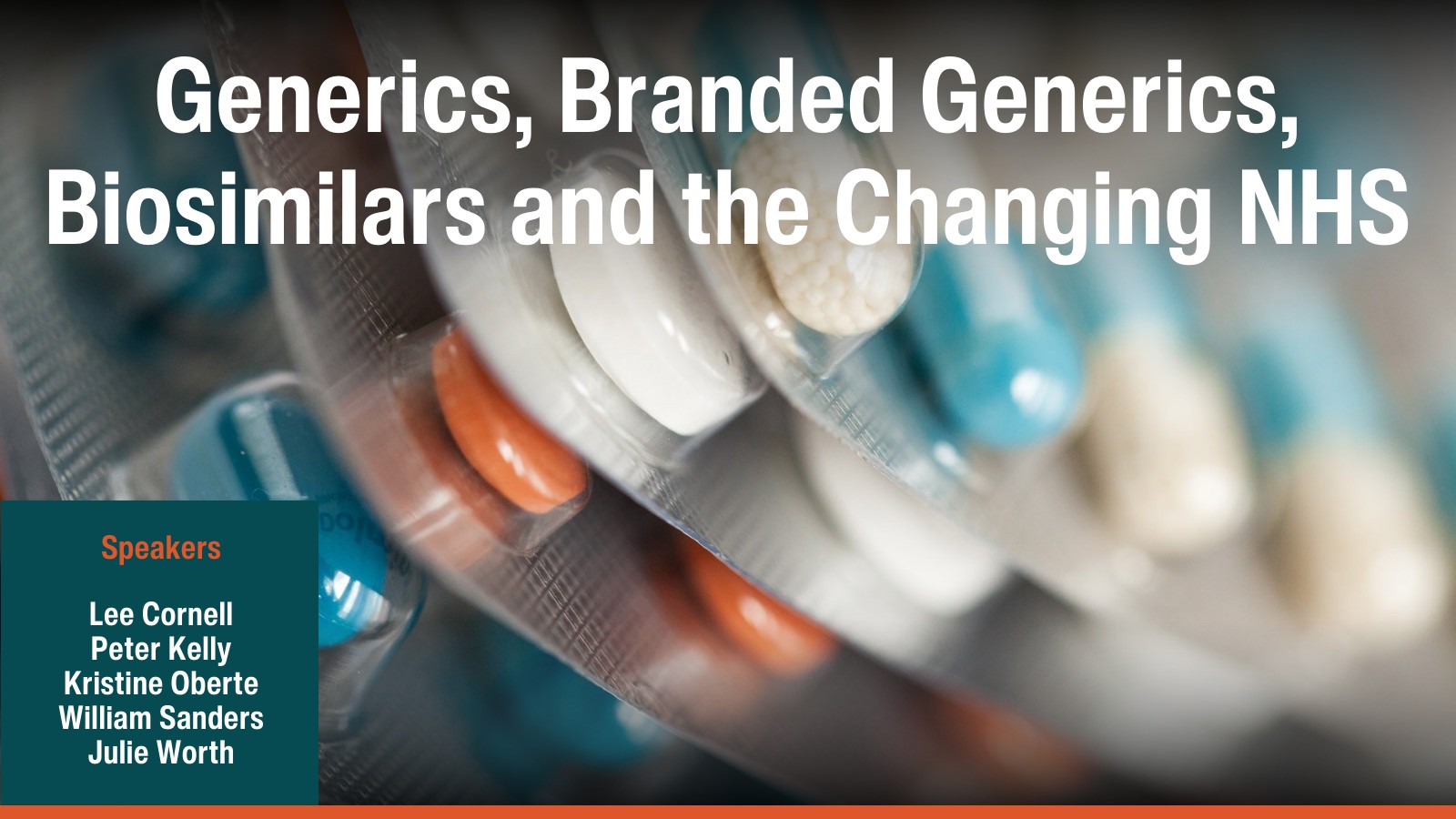 Generics, Branded Generics, Biosimilars and the Changing NHS